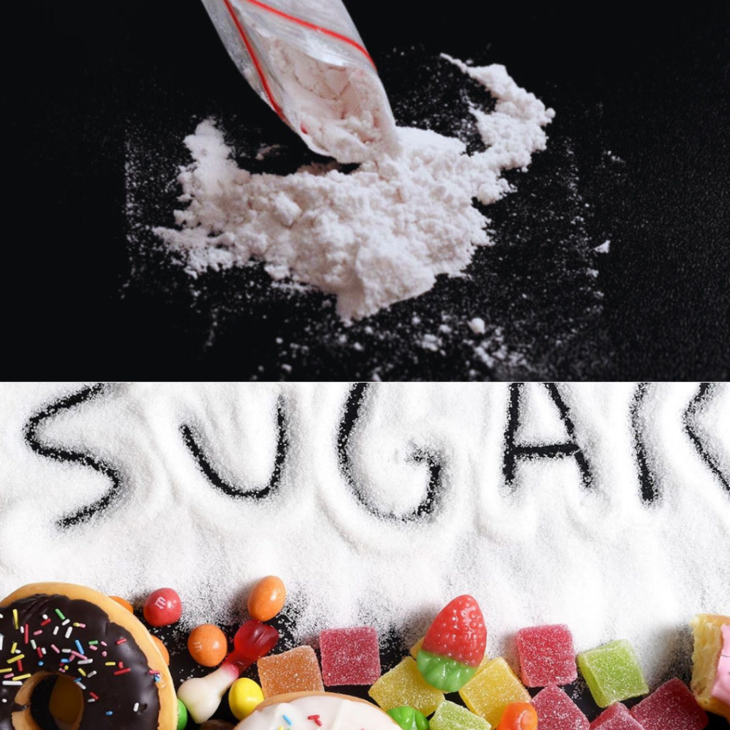 sugar vs cocaine